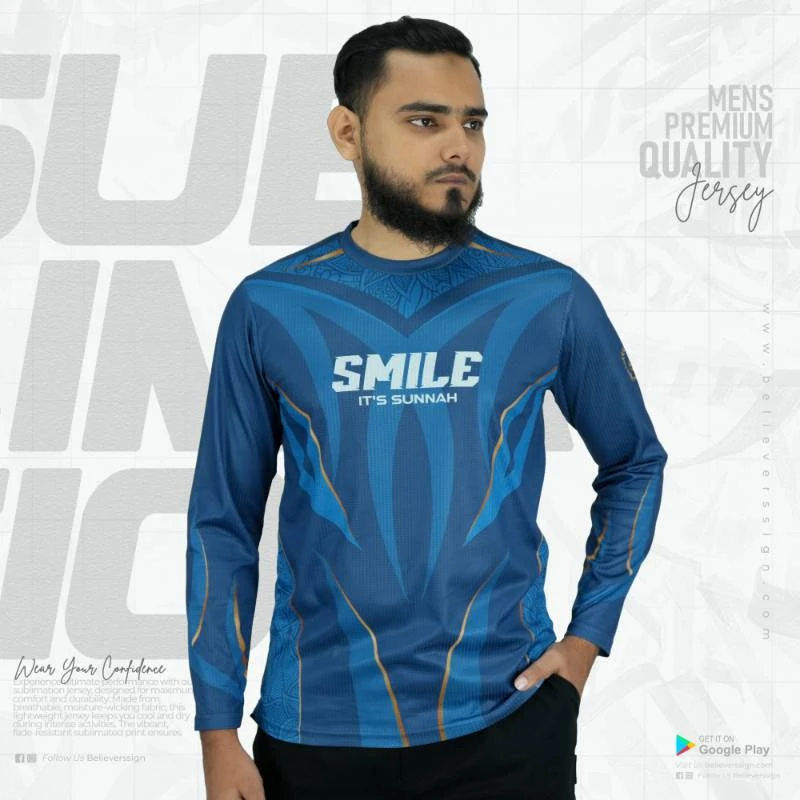 Full Sleeve Dawah Jersey Combo - SJ1567 - Image 4